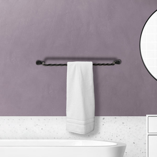 Artesano Iron Works Hand Iron 28" Towel Bar & Reviews Wayfair